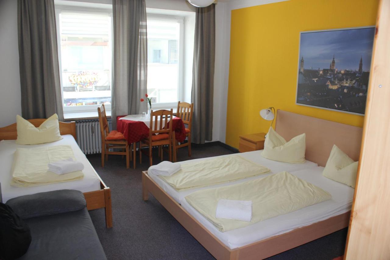 Hotel Pension Am Hauptbahnhof Мюнхен Экстерьер фото