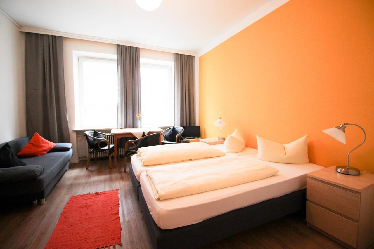 Hotel Pension Am Hauptbahnhof Мюнхен Экстерьер фото